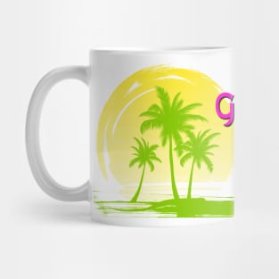 Life's a Beach: Grand Bahama Island, Bahamas Mug